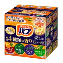 일본구매대행 카오 바브 약용 탄산 입욕제 (4종 48개입), 1개