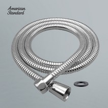 샤워기연결 크롬 메탈호스 1.5M 샤워기줄 욕실 부속 교체 더타일, 크롬 메탈 호스 M1BF16, 1개