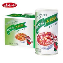 [현호중국슈퍼] 중국식품 와하하무설탈 (무탕춘) 팔보죽360g 1박스 (12캔), 360g