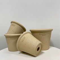 루아데코 로자리안 물레허니링팟 국산 수제 토분 인테리어 도자기 화분, 대