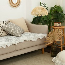 아망떼 메르시 시어서커 리플 프릴쇼파패드4인