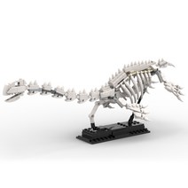 호환블럭 쥬라기월드 Plesiosaur Skeleton 수장룡 골격 공룡 해골 화석 MOC-64229 창작 신제품