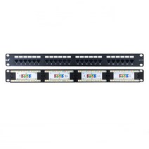 LS전선 CAT5E 24포트 패치판넬, 1개
