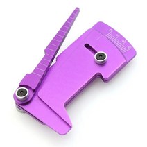 RC카 션트 도구 조정 가능한 눈금자 4 륜 정렬 자 RC 크롤러 1/10, [04] purple