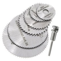 TON 미니 원형톱 커팅 디스크 다용도 6PCS TON-6 샹크3mm, 6개