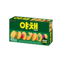 롯데 야채크래커 249g 쫀듯한 바삭한 수제쿠키 사무실간식, 25개