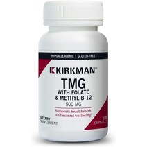 커크맨 TMG 트리메틸 글리신 글라이신 Betaine 베타인 120캡슐 무수베타인 폴린산, 상품선택