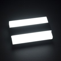 데이온 LED 스퀘어 사각벽등17W 주광색 원라인커버 방수타입 실외등 건물외벽등