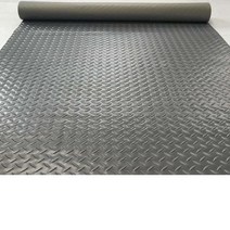 PVC 바닥 미끄럼방지 고무판 공장 방진 패드 절연매트, 붉은 구리 동전폭 0.9m x 한 롤 15m