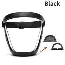 보호안경 보안경 방풍안경 고글 방풍고글 고글 안전안경 산업용 고글 고글형보안경 주방용 투명 풀페이스, 01 Black