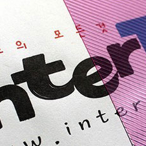 인터탑 플랜파일 PP 제본용 표지 북커버 100매 품질 당일, 사선 분홍