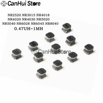 SMD 자기 접착제 차폐 전원 인덕터 0.47UH ~ 100UH NR2520 NR3015 NR4018 NR4020 NR6028 NR604, 02 NR3015_10 22UH