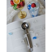 히카리 아이스크림 스쿱 감자 으깨기 우드핸들 물결칼 양쪽화채스푼