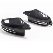 MLook 카본 파이버 리어 뷰 미러 커버 캡 메르세데스 벤츠 A 클래스 W246 C E S W221 CLA CLS CLK, 02 Carbon Fiber