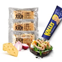 [푸드앤플랜칼레스]치아바타 3종+훈제 대구알소스 190g, 치아바타(플레인/치즈/어니언)+칼레스 12g x 10