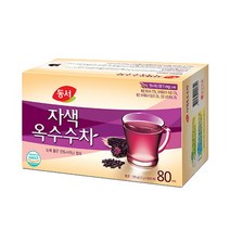 동서 자색 옥수수차 티백, 28박스, 80개입