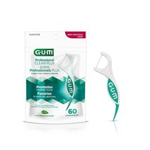 GUM 검 Y자형 일회용 치실 프로페셔널 클린 플러스 885 2개