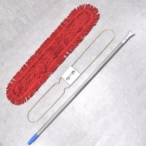 체육관 학교 105cm 강당 스텐 기름 오일걸레 밀대자루 세트 바닥청소
