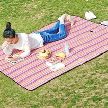 리틀트윙클 감성방수돗자리피크닉매트, 파란색녹색