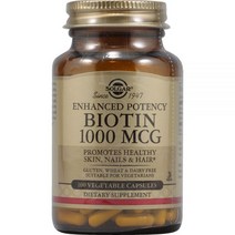 Solgar 비오틴 1000 mcg 100 식물성