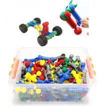 4살 5살 연결 끼우는 블럭 장난감 창의력 유치원생 블럭장난감 끼우는블럭 블록장난감 6살 학습