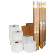 LDPE 비닐 롤 김장 폴리에틸렌 튜브 원단 두께 0.04, 0.04mm x 90cm x 400M