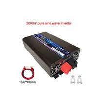 인버터 캠핑 정현파 차량용 휴대용 순수 사인파 전원 4000W 5000W DC 12V 24V 48V AC 220V 주파수 변환기 50hz 60hz 태양광 자동차 변압기, CHINA, 48V + 220V-240V50Hz+europe
