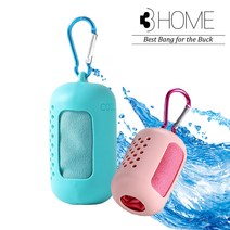 빠른건조 컴팩트 워터쿨 타올 휴대용 스포츠 타올 실리콘보관케이스 포함 키걸이, 80cmX30cm, 그린