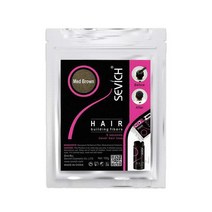 새치커버틴트 스틱 컨실러 쿠션 흑채 Sevich Hair Fibers 모발 섬유 오리지널 리필 얇은 모발용 케라틴 100g 미디엄 블론드, medium brown