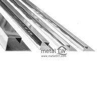 재료분리대 스텐 L형 정사각 타일마감 8x8x2400mm