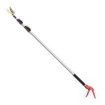 가지치기 가위 장대 긴 고지가위 폴대 수동 전지가위, 2단 2.3-4 m(톱날 포함) 1.52kg