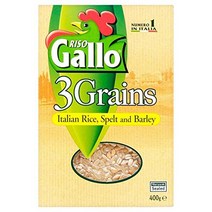 Riso Gallo 3 Grain Rice Barley Spelt Risotto 400g, 1