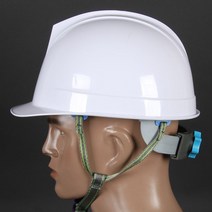 코브ABE종 투구형자동흰색안전모 턱끈자동풀림방지