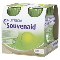 Nutricia Souvenaid 뉴트리시아 수버네이드 Drink Cappuccino 드링크 카푸치노맛 125ml 4팩, 4개