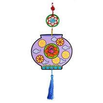 (만들기)페이퍼 둥근도자기 모빌 만들기 5개묶음 _ 71017319EA, 본상품선택