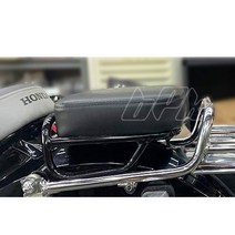 BPK 혼다 C125 텐덤시트 뒤시트 C125 시트 슈퍼커브 텐덤시트 튜닝시트 리어 쿠션, 블랙