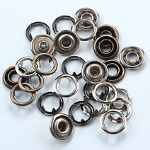 청바지단추 도트 돗또 치는딱단추 스프링스냅, 가시도트9.5mm-청동50P
