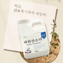 퍼굿 산소계 다목적세정제 과탄산소다 500g 가루형 청소 세탁 세척