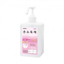 사라야 사니사라W 액 1L / 속건성 손소독제 / 액상형 / 펌프형 / 의약외품