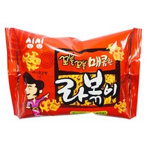 싱싱 매콤한 라볶이 30g X 30봉 묶음 / 라면땅 문구점과자 라면과자, 10개