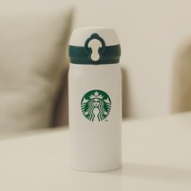 스타벅스미니보온병 스타벅스텀블러 350ml, 클래식 화이트그린 350ml