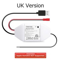 Meross-HomeKit 스마트 와이파이 차고 문 오프너 센서 컨트롤러 원격 제어 지원 알렉사 구글 어시스턴트 S, 영국 비 HomeKit_중국