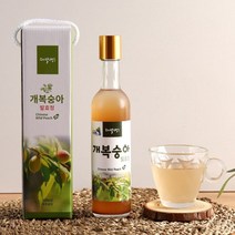 자연에서채취항아리발효숙성한개복숭아발효청300ml, 1개
