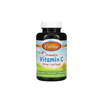 칼슨랩스 키즈 천연 귤 비타민 C 250mg 츄어블 60정 1개