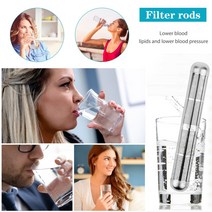 물 정화 막대 알칼리저 스칼라 교체용 효율적인 폐기물 제거 수소가 풍부한 스틱 가정 용품, 단일옵션