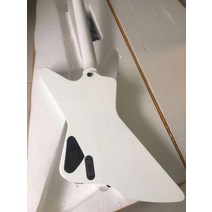 전자기타 마호가니 바디 화이트 스네이크 제임스 헤트 필드 일렉트릭 기타 로즈 우드 프렛 보드 KSG 액티, 한개옵션0