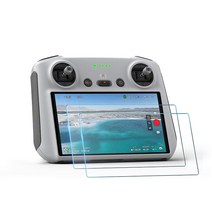 드론부품 DJI 미니 3 프로 강화 유리 필름 RC 원격 컨트롤러 화면 보호 방폭 HD 액세서리, 02 2pcs
