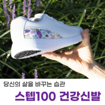 [다이얼 운동화]손태석 다이얼 블랙 플라워 발편한 무지외반증 남자 무릎 관절에 좋은 족저근막염 신발 중년 60대, 블랙 다크실버, 235