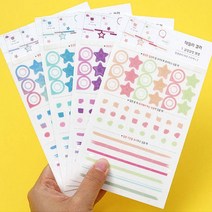 TTW4DFD6C 데일리 디자인 예쁜 나만의만들기 아동미술학원 글씨 셀프 스티커 그래픽 캐릭터 데코 관리 다이어리 플래너 글자제작 그림 카드 꾸미기 스케줄 종류 주문 일정 일러스트 문구 보호, 5.네온사인별