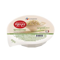 햇반 발아현미밥, 18개, 18개, 210g